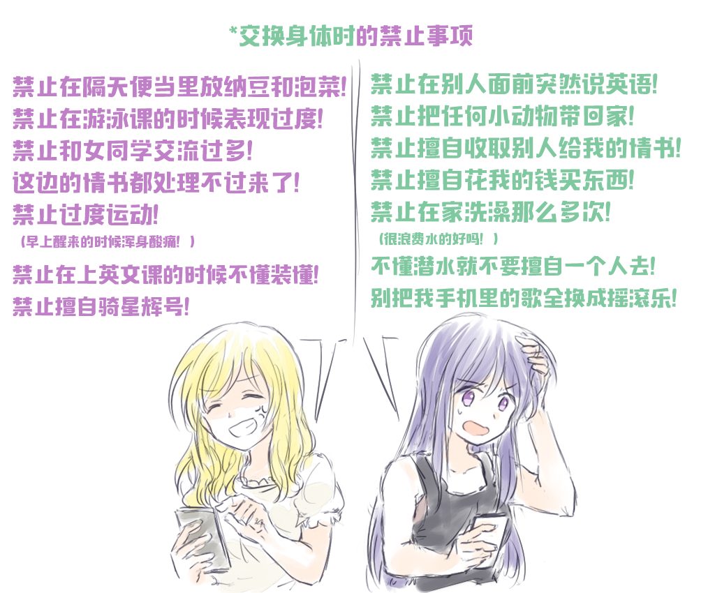 【鞠南】2016年画的你的名字paro漫画
